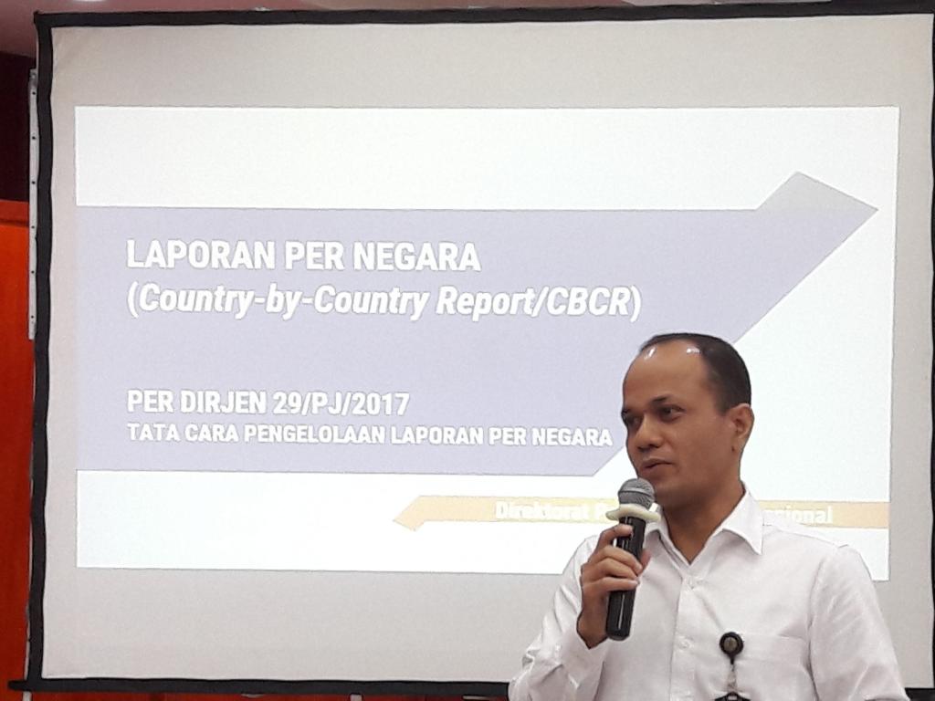 Dalam diseminasi ini, wajib pajak diberikan penjelasan langsung oleh pemateri dari Kanwil DJP Jakarta Khusus dan Direktorat Perpajakan Internasional.