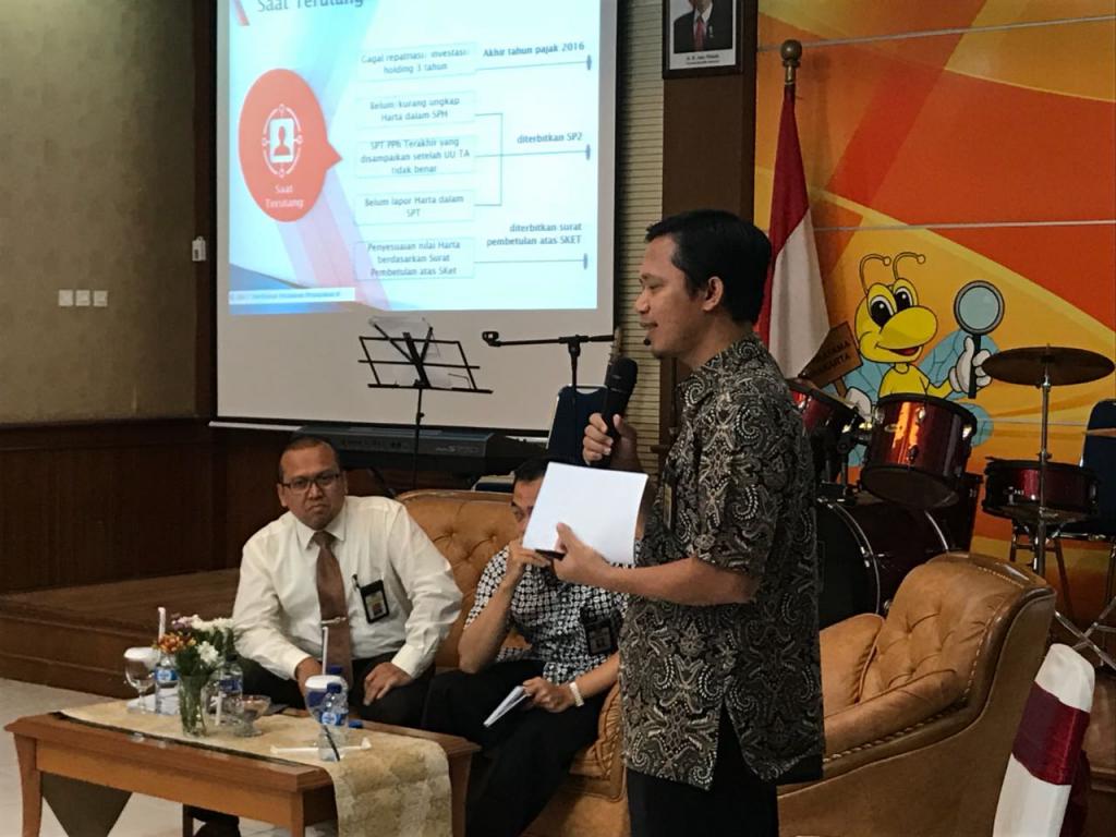 Kepala Seksi Waskon II menyampaikan materi PAS-Final