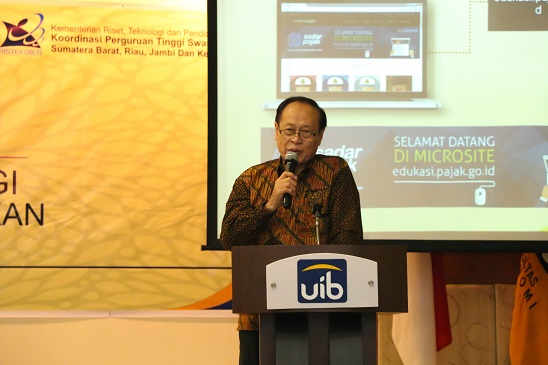 Testimoni dukungan rektor Universitas Internasional Batam