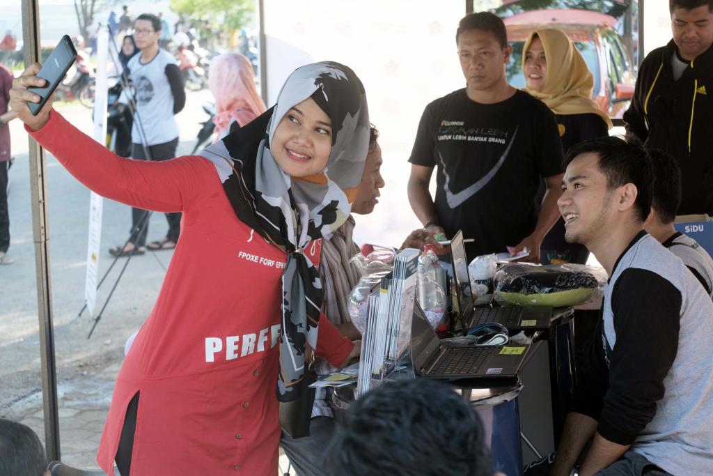 Wajib pajak mengabadikan konsultasi bersama petugas