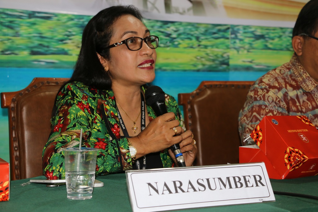 Kepala KP2KP Tomohon saat memberikan materi