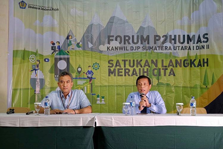 Forum P2Humas dibuka oleh Kabid P2Humas Kanwil DJP Sumut II