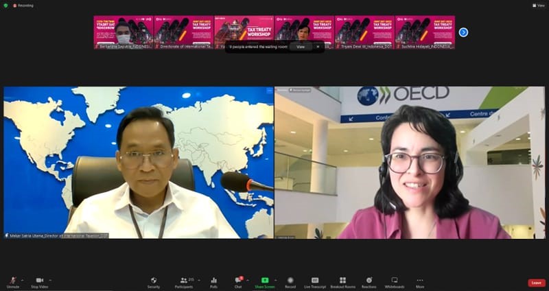 Mekar Satria Utama's Director of International Taxation delivered his opening remarks.