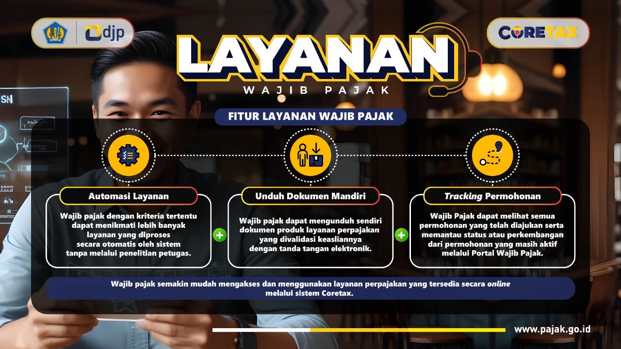 fitur layanan wajib pajak