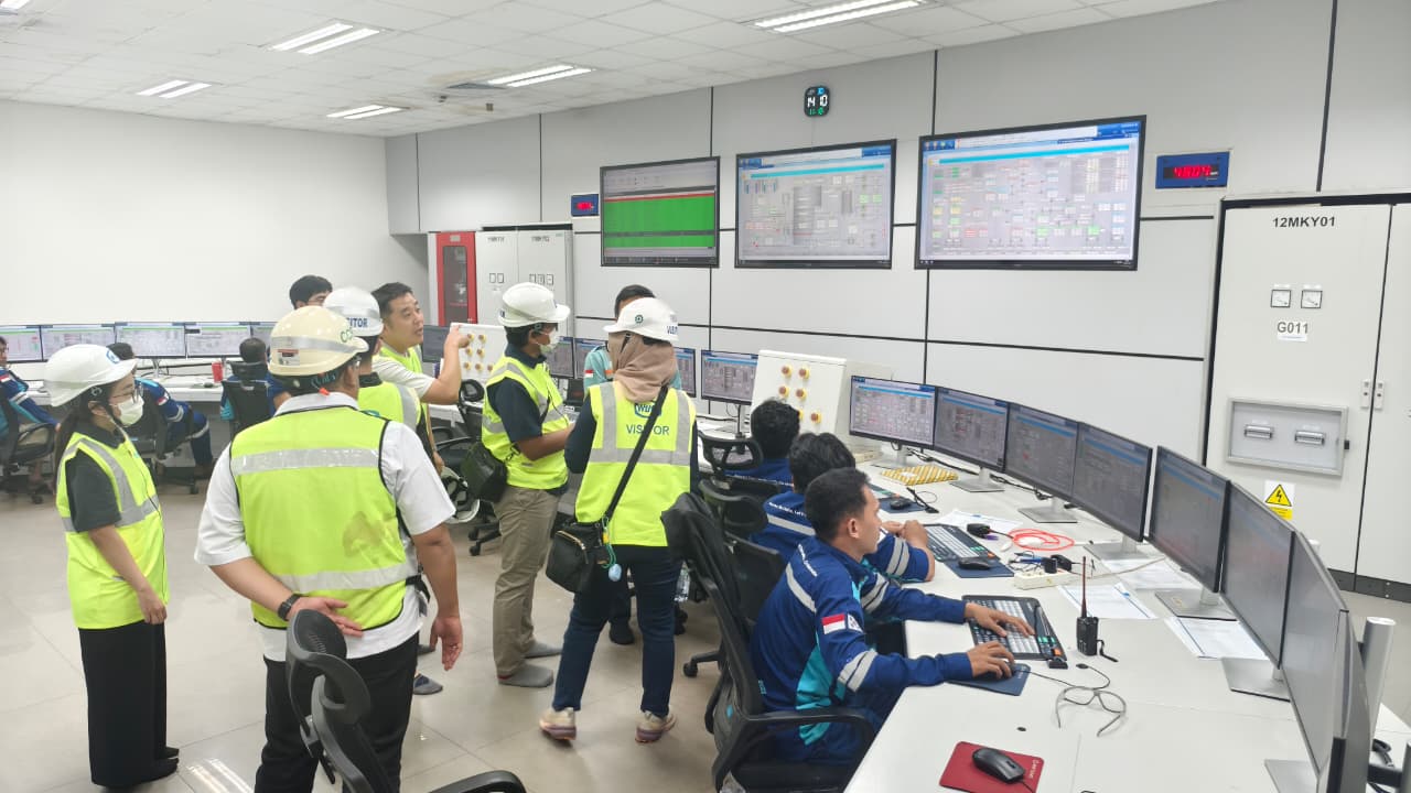 The Permanent Establishments and Expatriates Tax Office team coordinated with Doosan Enerbility employees regarding the National Strategic Project, Palu-3 Power Plant.