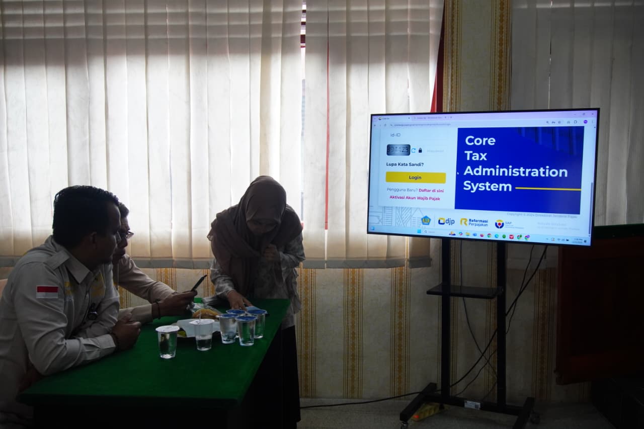 Edukasi Coretax DJP di Pengadilan Agama Rengat