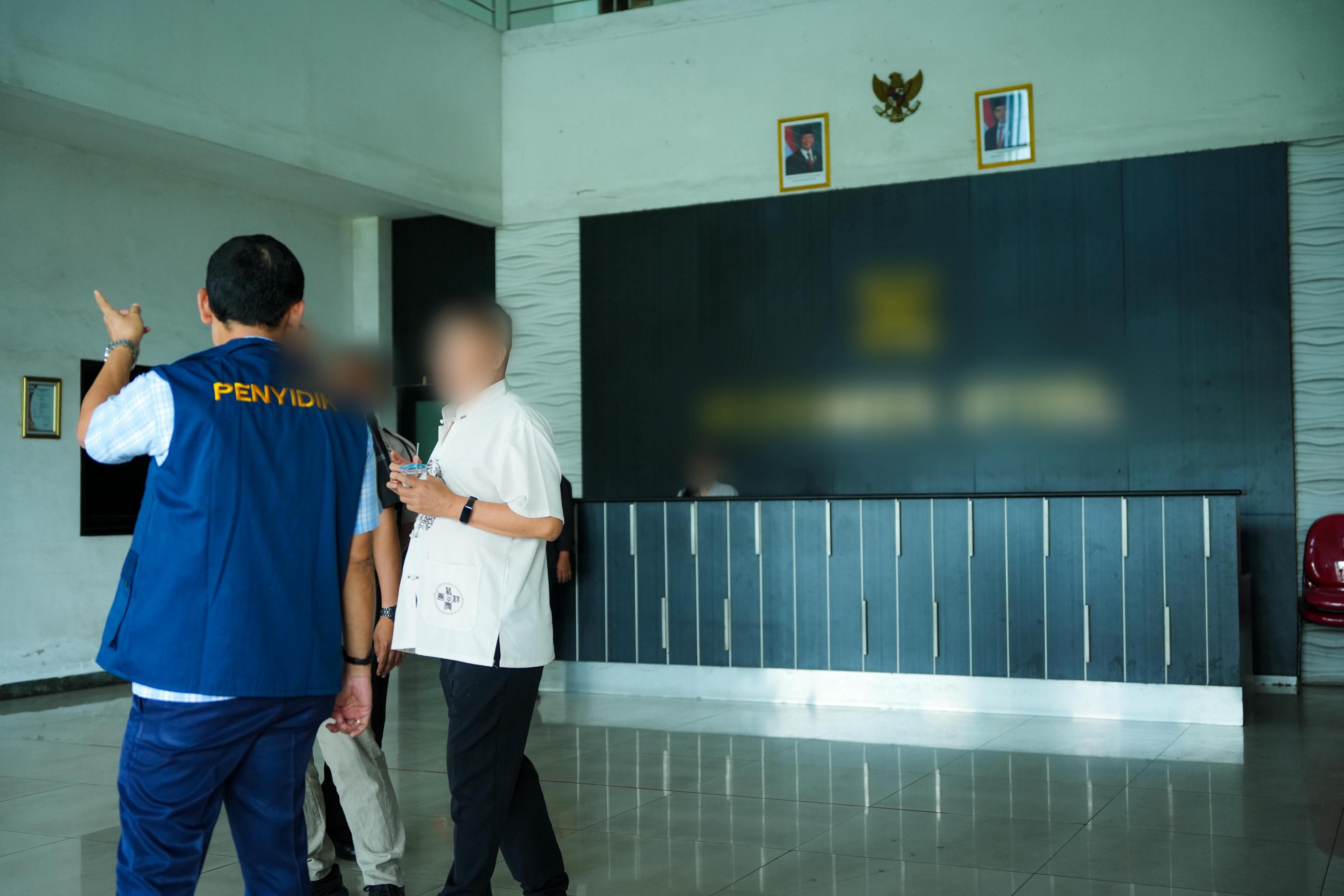 Lokasi kegiatan penggeledahan wajib pajak.