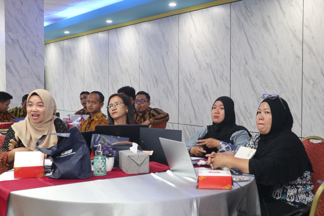 Peserta antusias mengikuti materi bimbingan teknis
