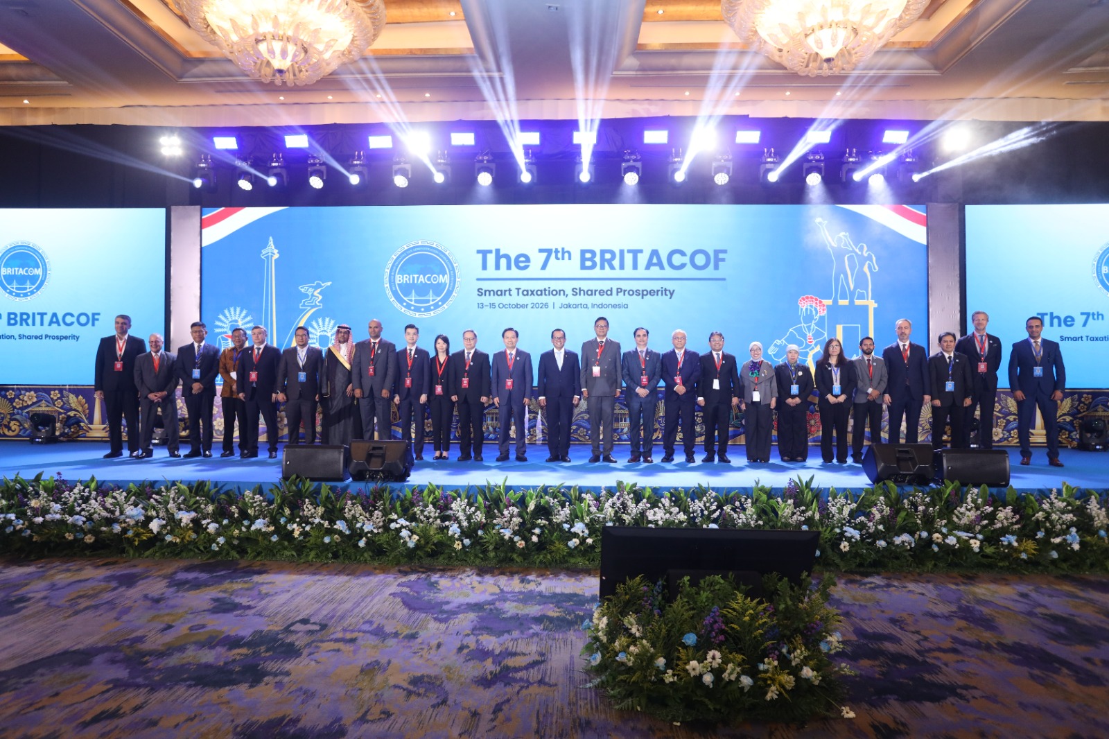 The opening ceremony of the 7th BRITACOF