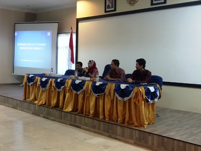 Pembukaan acara oleh Plh.Kepala Kanwil DJP Sumut II Triyani Yuningsih