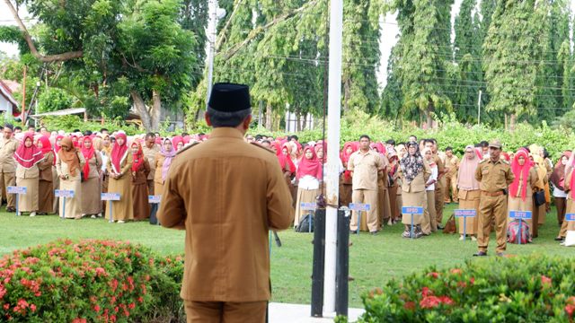 Imbauan menyampaikan SPT Tahunan oleh Bupati Gorontalo kepada jajarannya