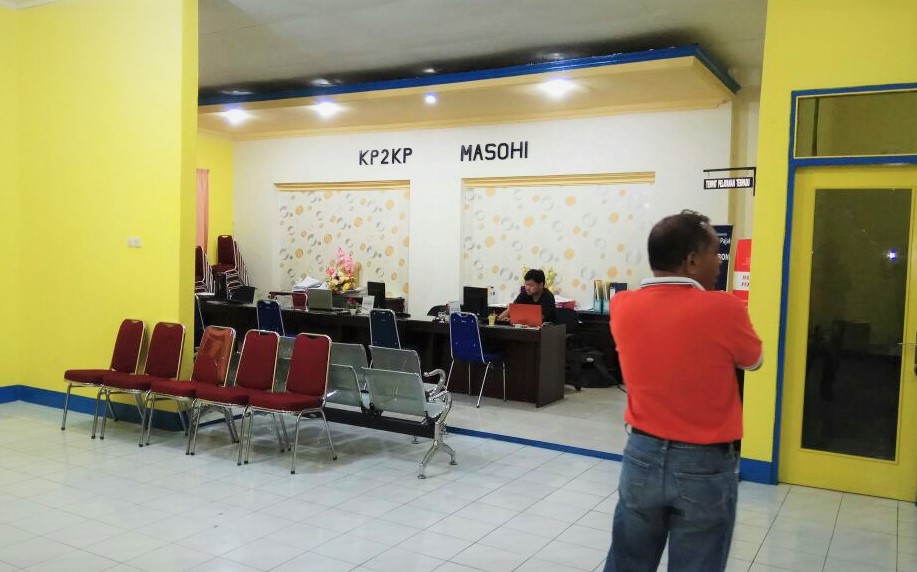 KP2KP Masohi, Ambon turut memantau dan beroperasi hingga larut malam