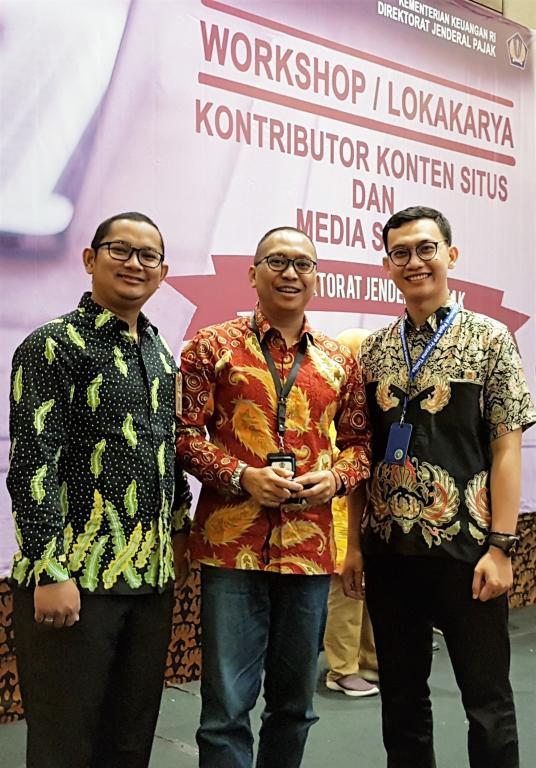 Peserta perwakilan Kanwil DJP Papua dan Maluku berfoto bersama