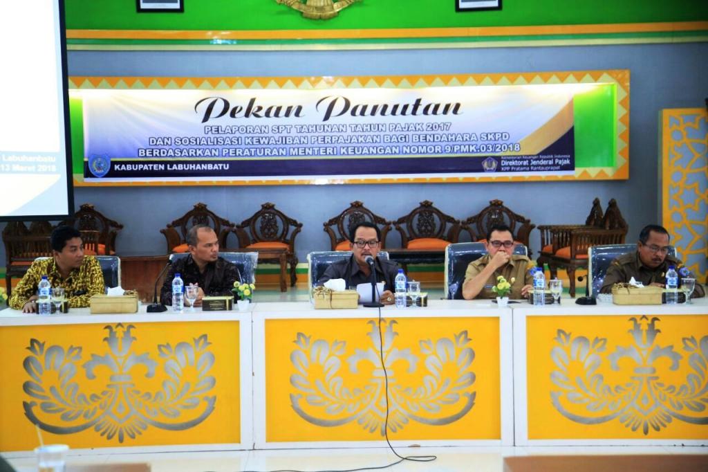 Jajaran Pejabat Pemda Labuhanbatu dan KPP Pratama Rantau Prapat