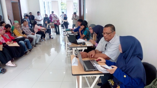 suasana Pengisian SPT Tahunan efiling