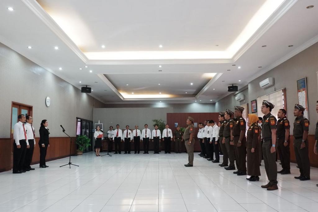 Suasana Apel Pembukaan