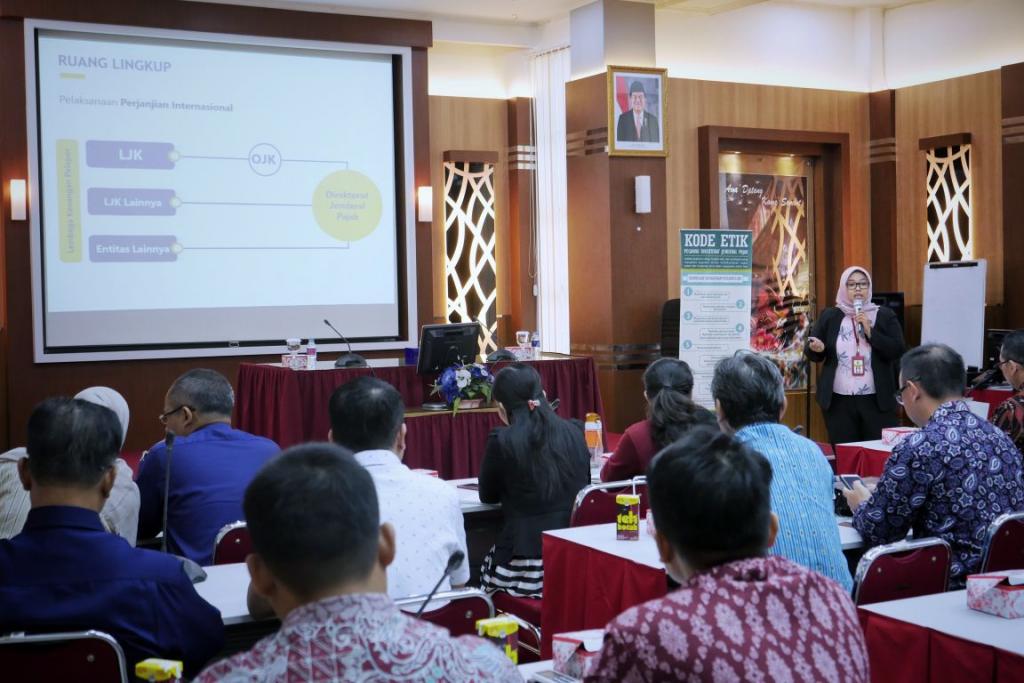 Penyampaian Materi Peraturan DIrjen Pajak Nomor PER-04/PJ/2018