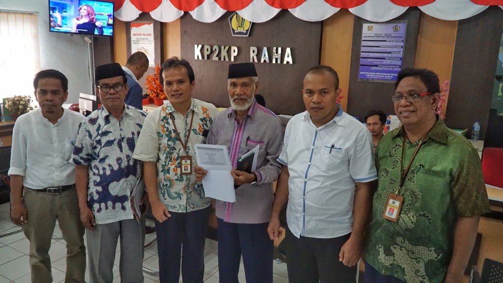 Para anggota DPRD Kabupaten Muna Setelah Melaporkan SPT Tahunannya