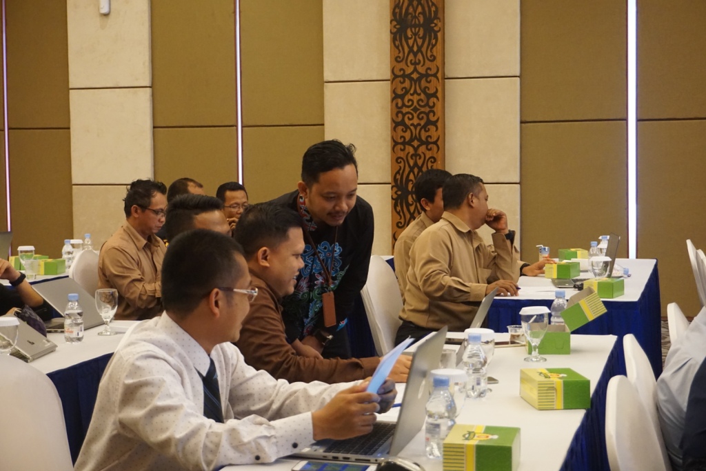 Saat Bimbingan Teknis berlangsung