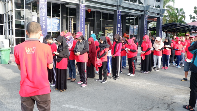 Doa Bersama Memulai Kegiatan Kampanye Simpatik