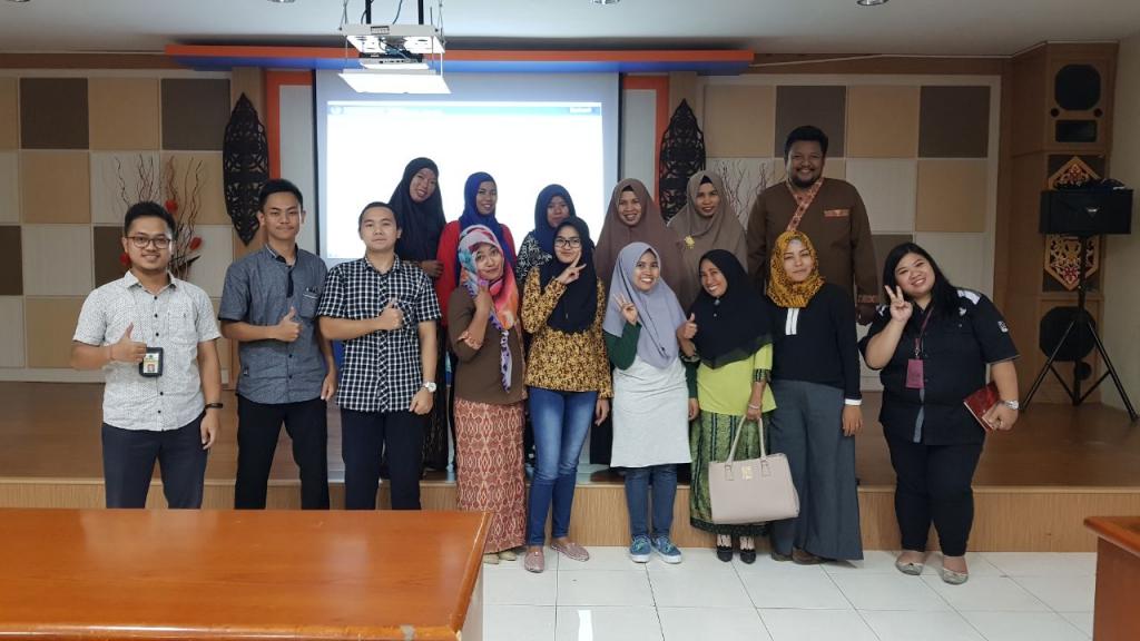 Foto bersama bendaharawan ketika kelas pajak sudah selesai dilaksanakan.