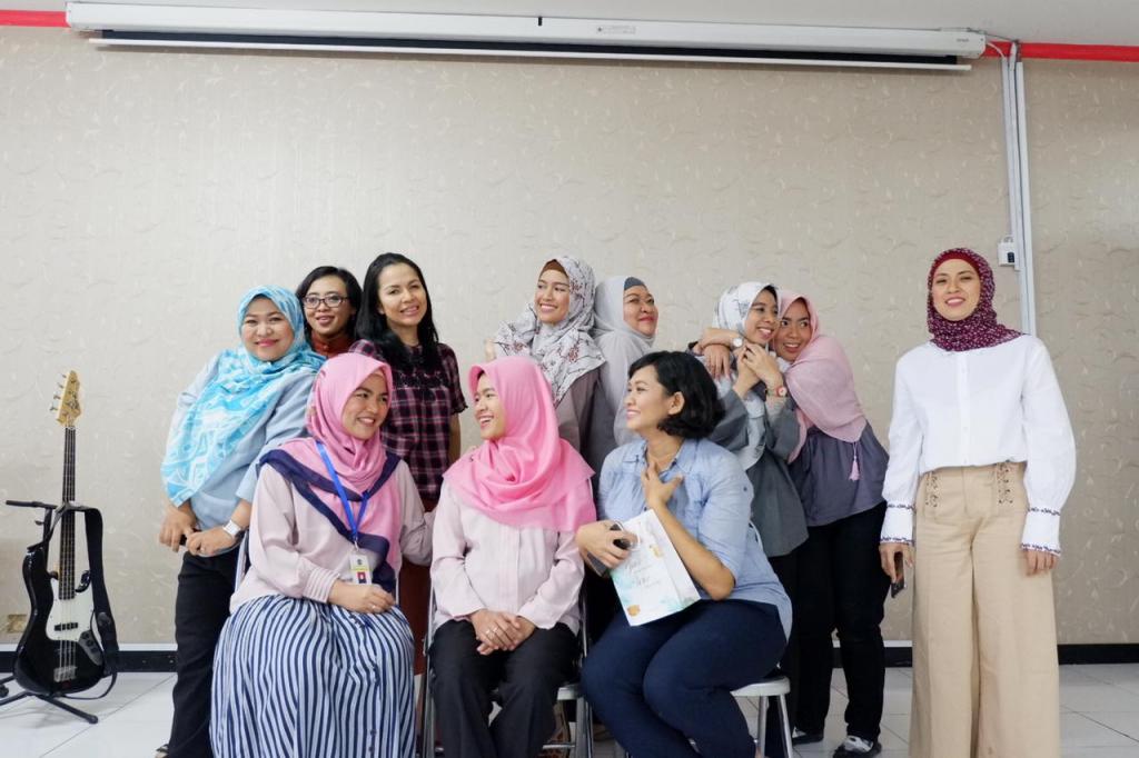 Ceria dan bahagia bidadari Kalideres