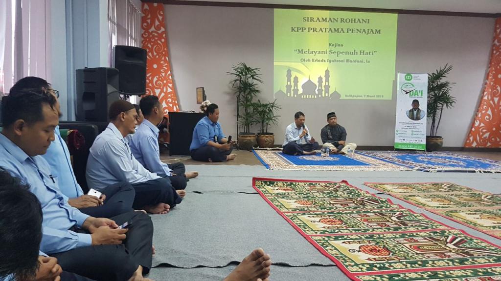 Sambutan oleh Kepala KPP Pratama Penajam