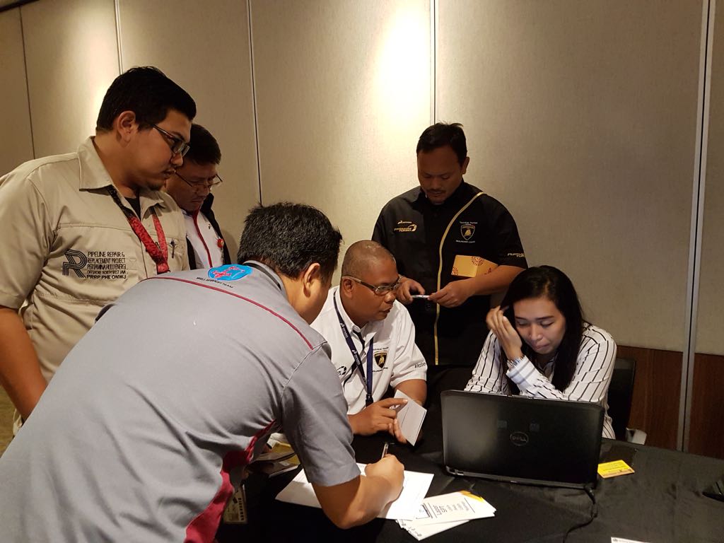 Suasana sosialisasi e-Filing di Gedung PHE