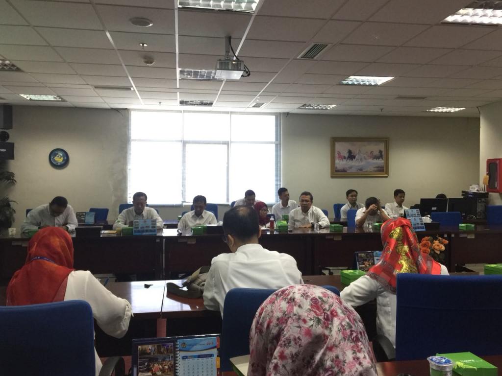 Suasana rakor PDI dan OC Kanwil Jaksel I