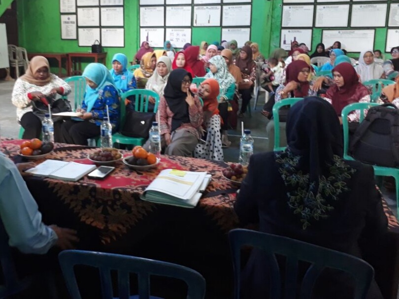 Sosliasasi pembuatan laporan penempatan harta pasca amnesti pajak dilaksakan di Balai Desa Padangan, Kecamatan Padangan, Kabupaten Bojonegoro pada Rabu 11 April 2018