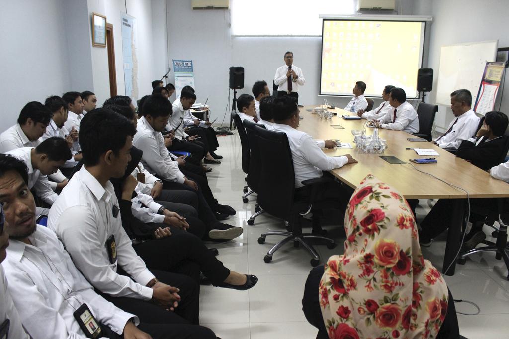 Sambutan dari Kepala KPP Pratama Mamuju.