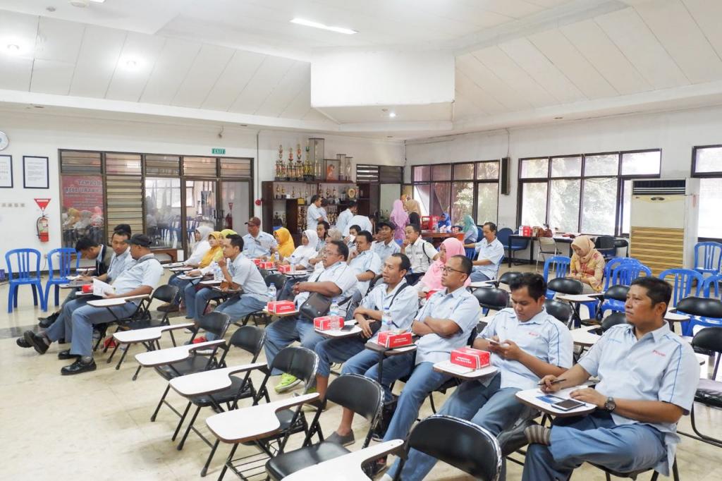 Peserta sosialisasi efiling pada PT. Miwon