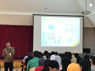 Pemaparan materi oleh Kepala Seksi Waskon IV