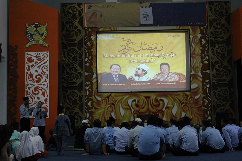 Suasana acara Tarhib Ramadhan