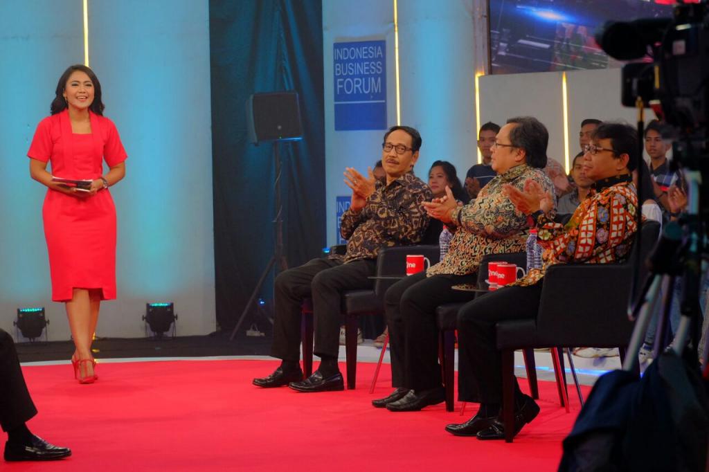Direktorat Jenderal Pajak menjadi narasumber dalam Indonesia Business Forum di Jakarta (Kamis, 4/1).