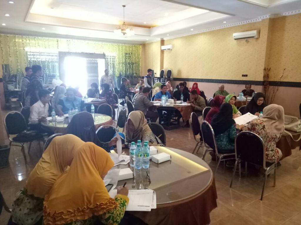 Suasana Auditorium HK Resto tempat berlangsungnya sosialiasi.