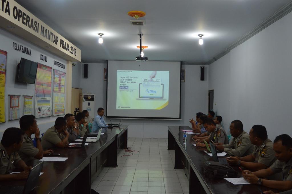 Penyampaian Materi SPT Tahunan Melalui e-Filing (2)