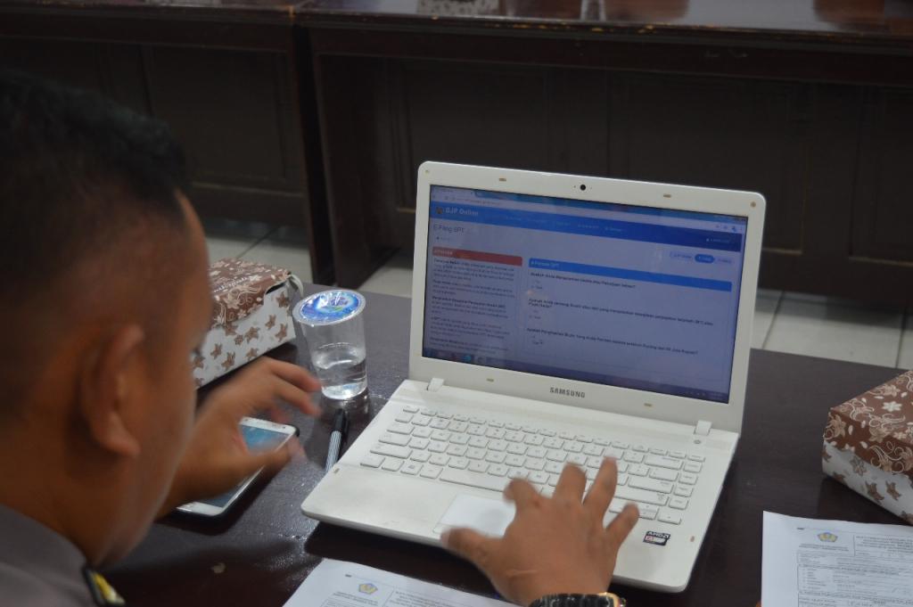 Praktek Mengisi SPT Tahunan Melalui e-Filing