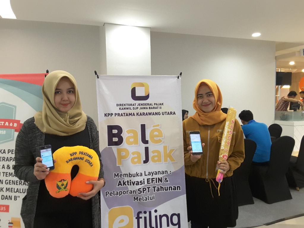 sebagai bentuk apresiasi telah melaporkan SPT tahunan KPP Karawang Utara memberikan hadiah menarik