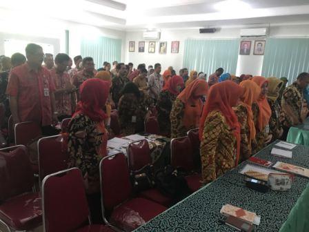 Para Kepala Sekolah di wilayah Korwil I Dinas Pendidikan hadiri Sosialisasi e-Filing