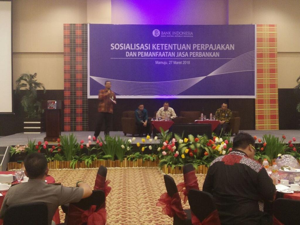 Acara dibuka oleh Kepala KPP Pratama Mamuju