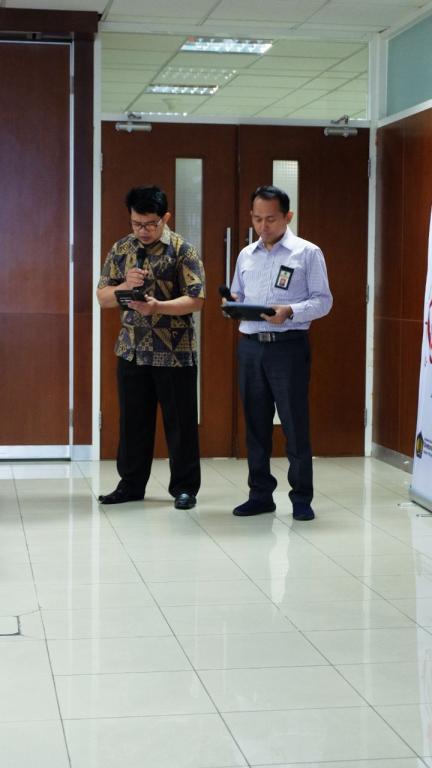 Pembacaan doa oleh Didin Djalaludin