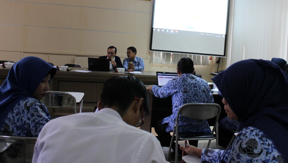 Suasana jalannya edukasi efiling