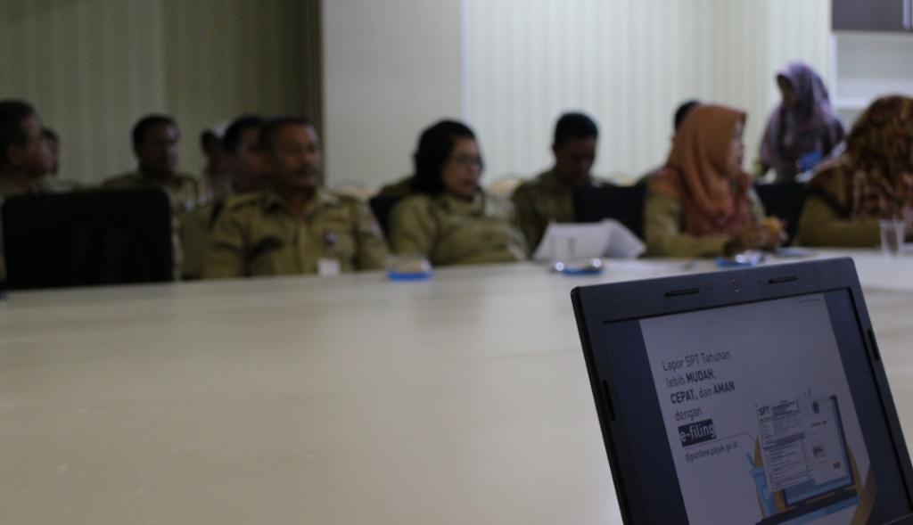 Suasana jalannya edukasi efilling