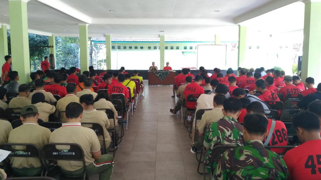 Kegiatan Ngisi Bareng e-filing dilaksanakan di Aula Markas Group 2 Kopassus Kandang Menjangan Kartasura, Sukoharjo