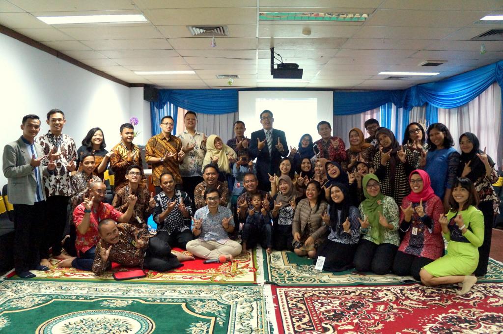 Seluruh peserta kegiatan ICV dengan Zae Hanan