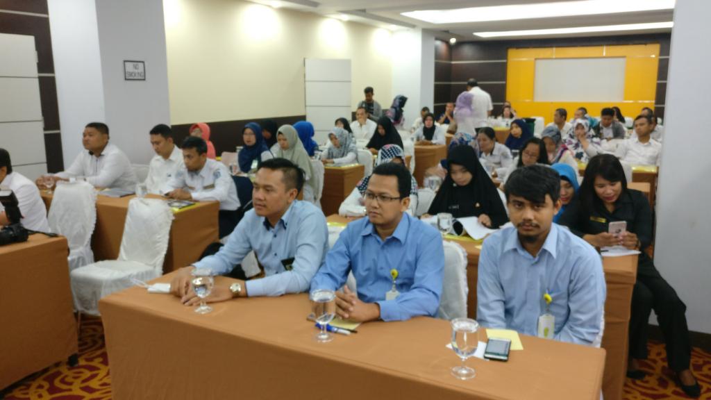 Peserta bendahara dari tiap Satker Pemkot Bontang