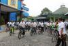 Fun Bike dimulai dari halaman KPP Pratama Boyolali