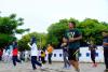 Senam bersama di KPPN Baubau